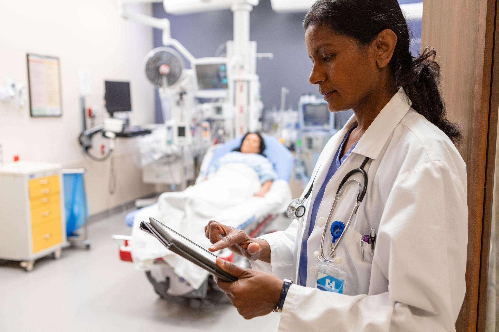 Indian Doctors with AI Technology